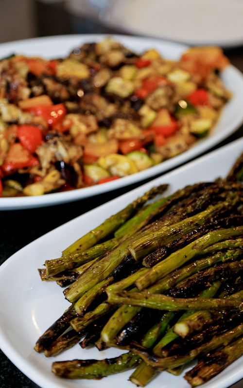 Carmelized vegetables